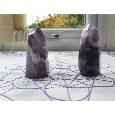 Chevron Amethyst Point