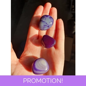 Purple agate