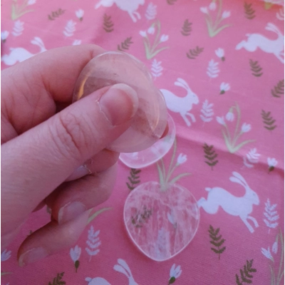 Quartz Worry Stone