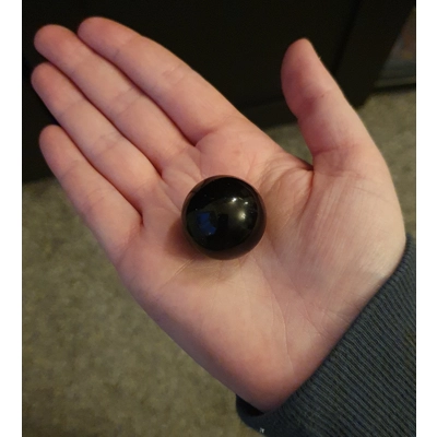 Black Obsidian Sphere