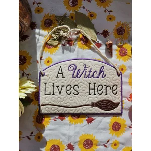 A witch lives here