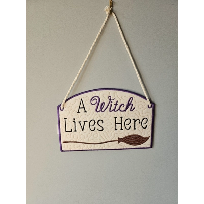 A witch lives here