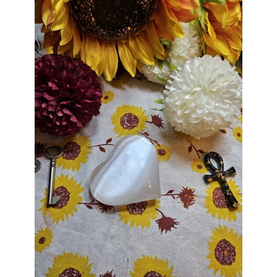 Selenite Heart