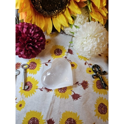 Selenite Heart