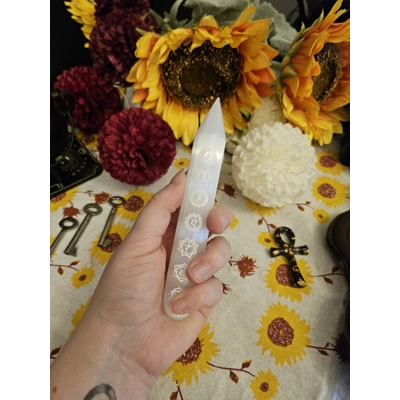 Selenite Wand Chakra Selenite Wand Chakra