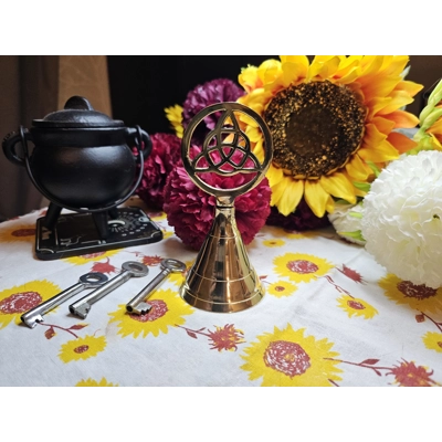 Triquetra Brass Bell Triquetra Brass Bell