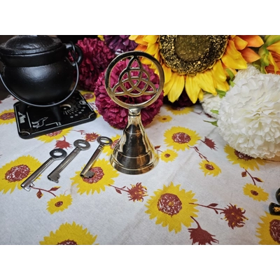 Triquetra Brass Bell Triquetra Brass Bell