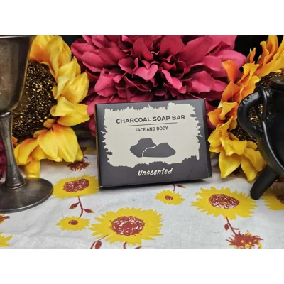 Unscented Charcoal Soap Bar