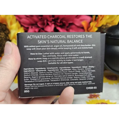 Lavendar Charcoal Bar Soap Lavendar Charcoal Bar Soap