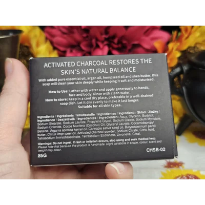 Geranium Charcoal Soap Bar Geranium Charcoal Soap Bar