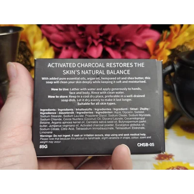 Cedar & Eucalyptus Charcoal Soap Bar Cedar & Eucalyptus Charcoal Soap Bar