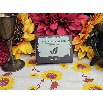 Tea Tree Charcoal Soap Bar