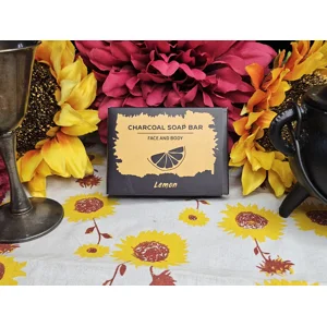 Lemon Charcoal Soap Bar