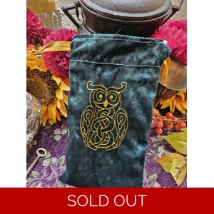 Celtic Owl Tarot Bag