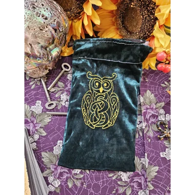 Celtic Owl Tarot Bag