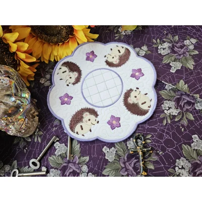 Hedgehog Candle Mat