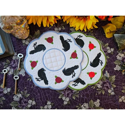 Crow & Rose Candle Mat