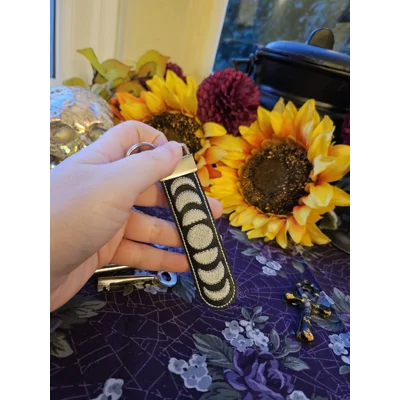 Moon Phase Keyring