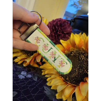 CUNT Floral Keyring CUNT Floral Keyring