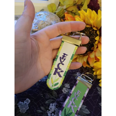 FUCK Lavender Keyring FUCK Lavender Keyring