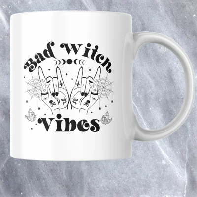 Bad Witch Vibes Mug Bad Witch Vibes Mug