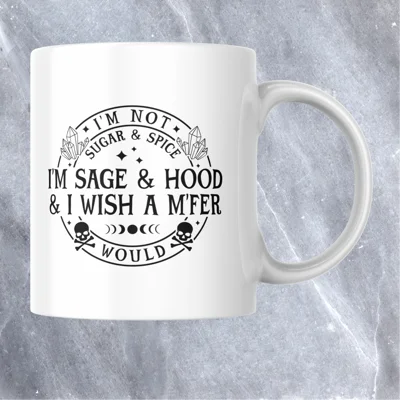 Not Sugar & Spice Mug Not Sugar & Spice Mug