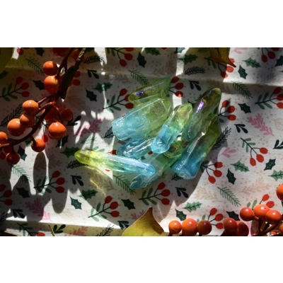 Blue and Yellow Aura Shard