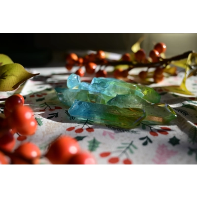 Blue and Yellow Aura Shard