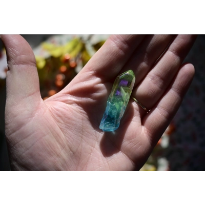 Blue and Yellow Aura Shard