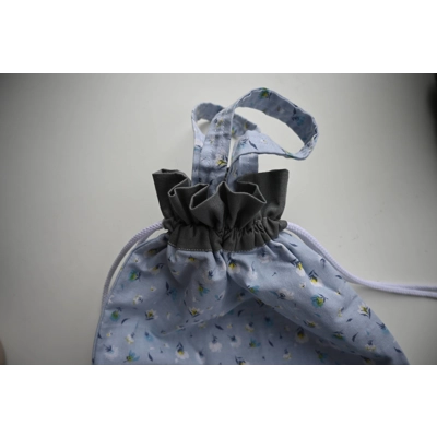 Little blue Japanese knot bag Little blue Japanese knot bag