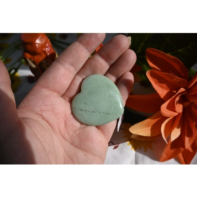 Green Aventurine Heart (40 mm)