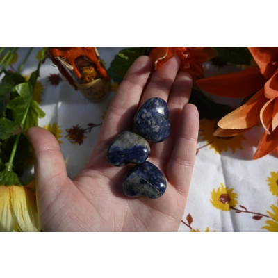 Sodalite Heart 20 mm