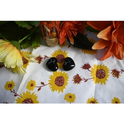 Obsidian Heart (20 mm)