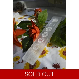 Selenite Chakra Ingot