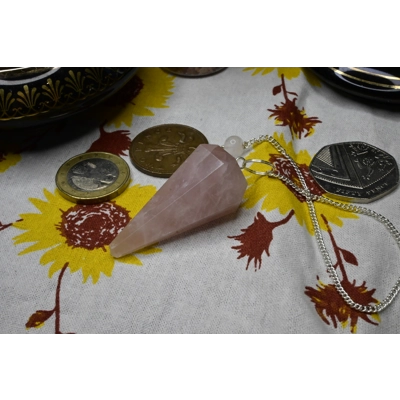 Rose Quartz Pendulum