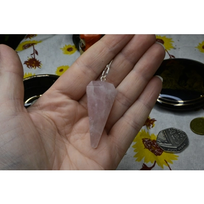 Rose Quartz Pendulum