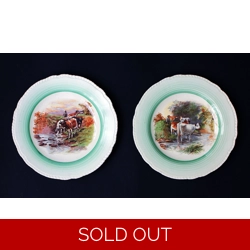 Pottery Cow Plates | Farm Ca..