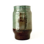 Green Studio Pottery Cider Jug, British Handmade Ceramics.