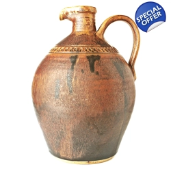 Mystery Studio Pottery | Wine Jug - Stoneware Ci..