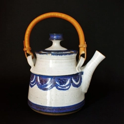 Fangfoss Studio Pottery Teapot, Handmade in York..