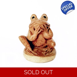 Dovecote Pottery | Frog Figurine - Handmade Ston..