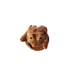 Dovecote Pottery | Frog Figurine - Handmade Stoneware Ceramics UK.