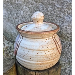 Stuart Duncan Pottery Honey Pot, Bickleigh Mill Pottery Devon.