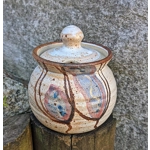 Stuart Duncan Pottery Honey Pot, Bickleigh Mill Pottery Devon.