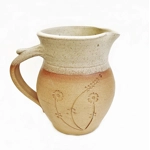 John Vasey Pottery Jug, St Agnes Ceramics Clay Pots Cornwall UK.