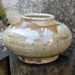 Mystery Studio Pottery Bowl, Hand Thrown Slipware Pots.