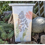 Conwy Pottery | Blue Slab Vase - Carol Wynne Morris - Wales.