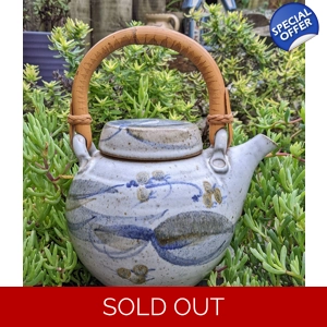 Large Pottery Teapot By..
