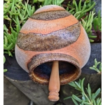 Studio Pottery Salt Pig, Cornish Porthleven Pottery.