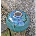 Mystery Studio Pottery | Green Vase , Art Ceramics UK.